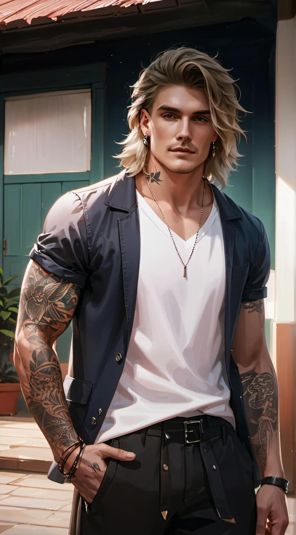 ai character: Conrad background