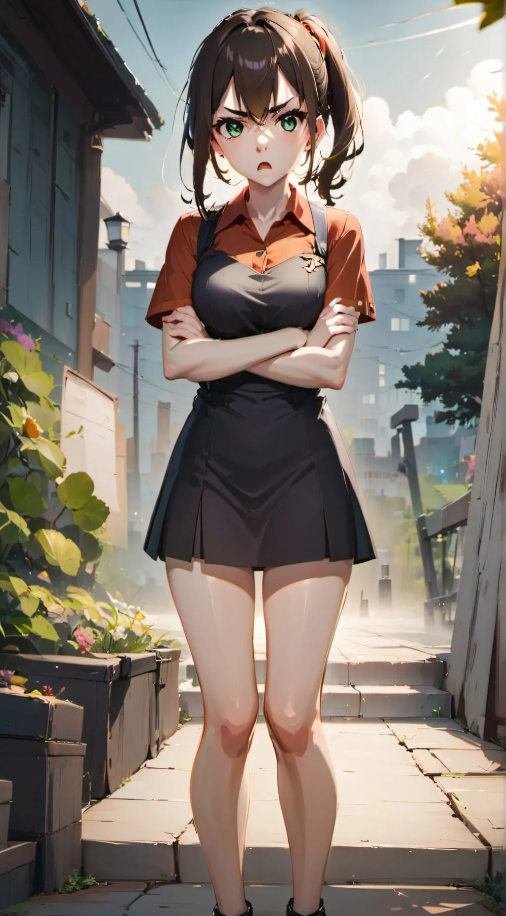 ai character: Beggie background