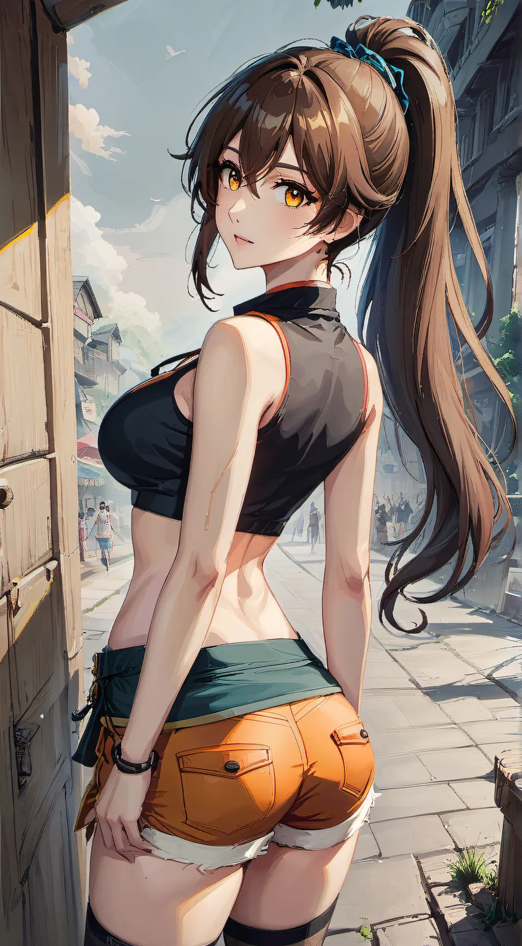 ai character: Aria background