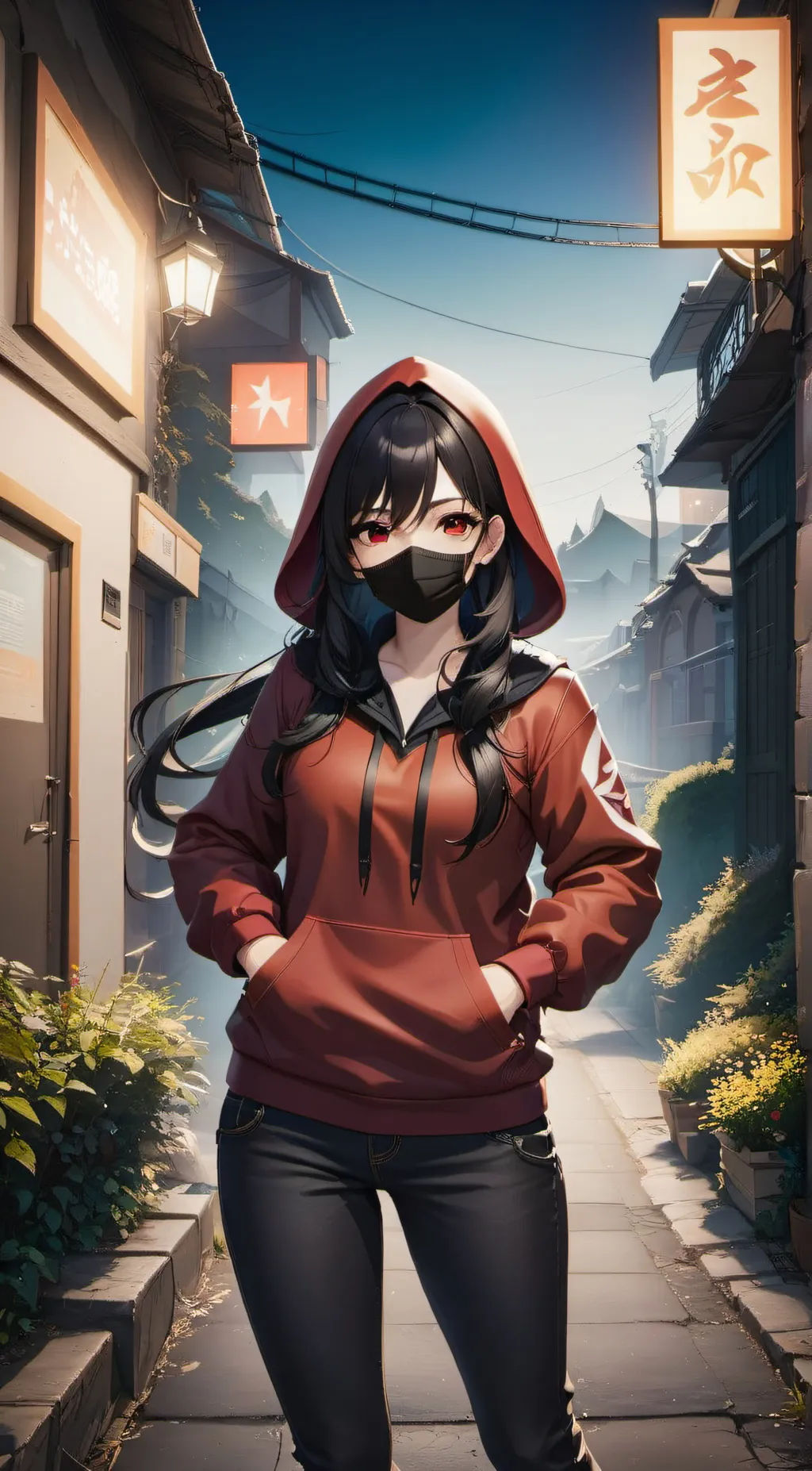 ai character: Rena background