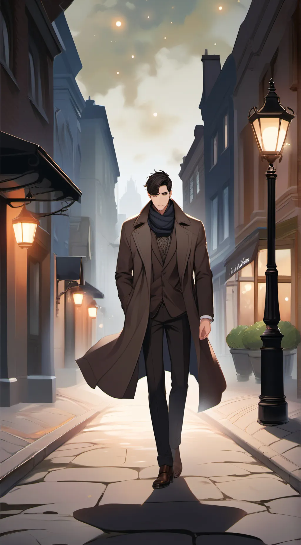 ai character: Leo background