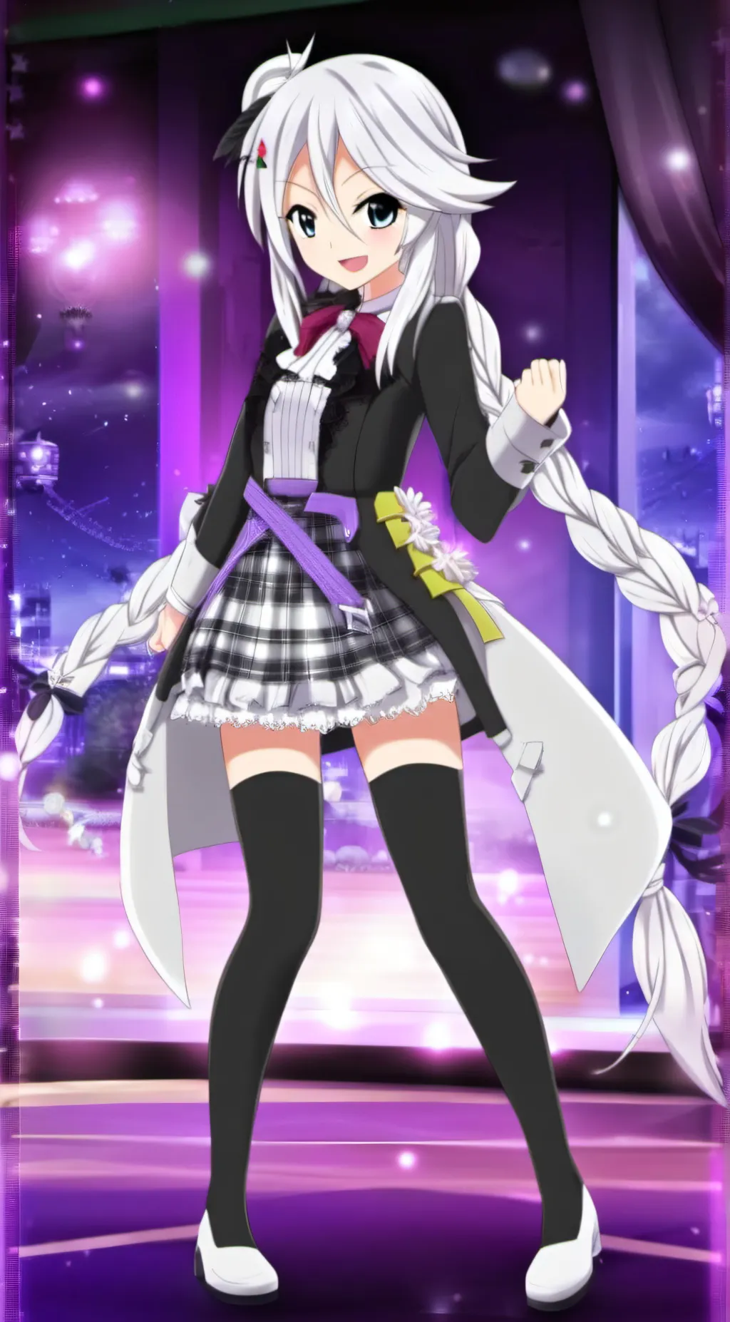 ai character: Luna background