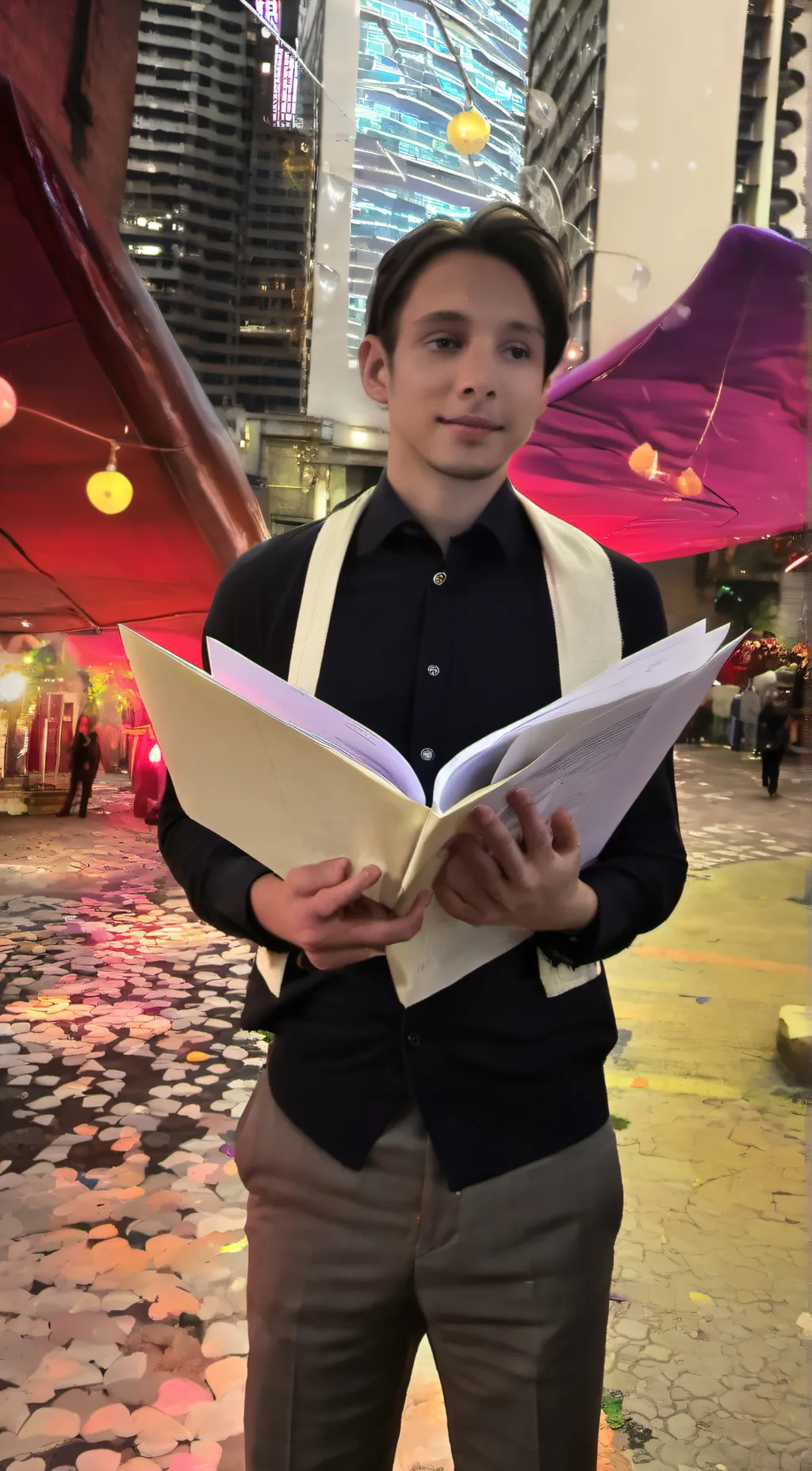 ai character: Nip background