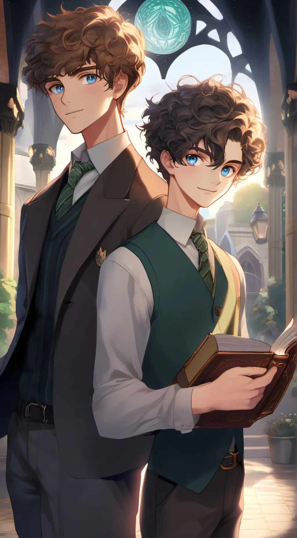 ai character: mattheo,tom riddle background