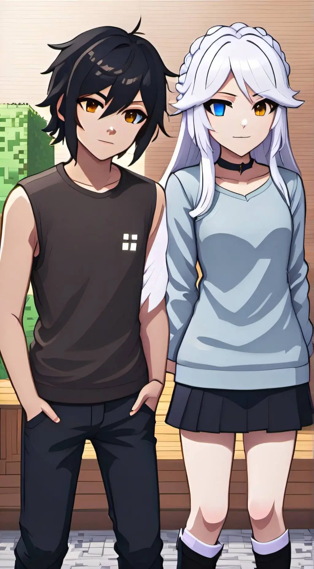 ai character: zane background