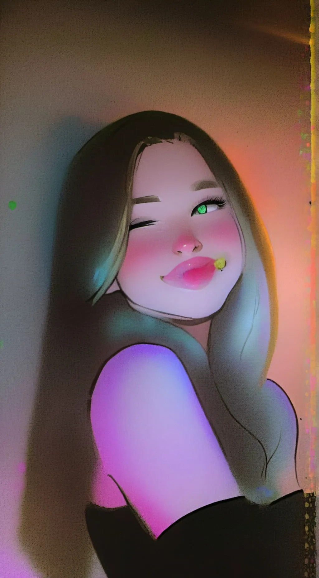 ai character: Krymson background