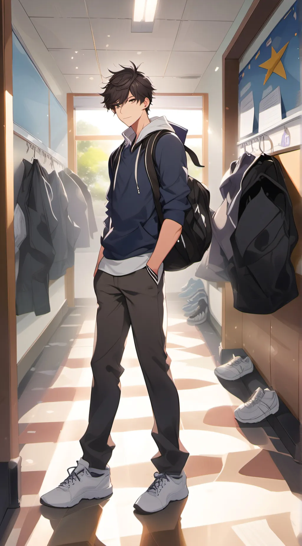 ai character: Nick background