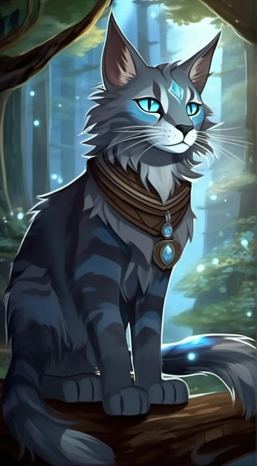 ai character: ~°jayfeather~° background