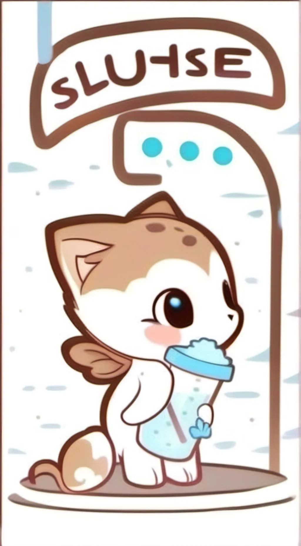 ai character: Slushie background