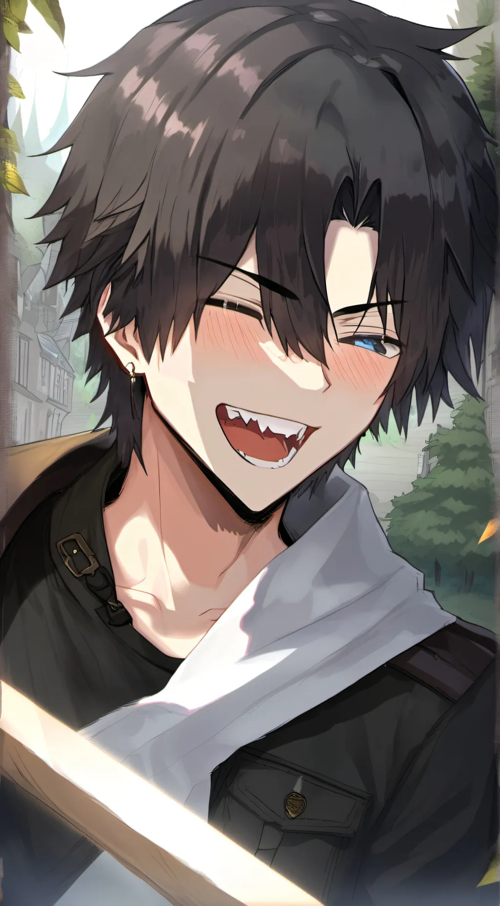 ai character: Necko background