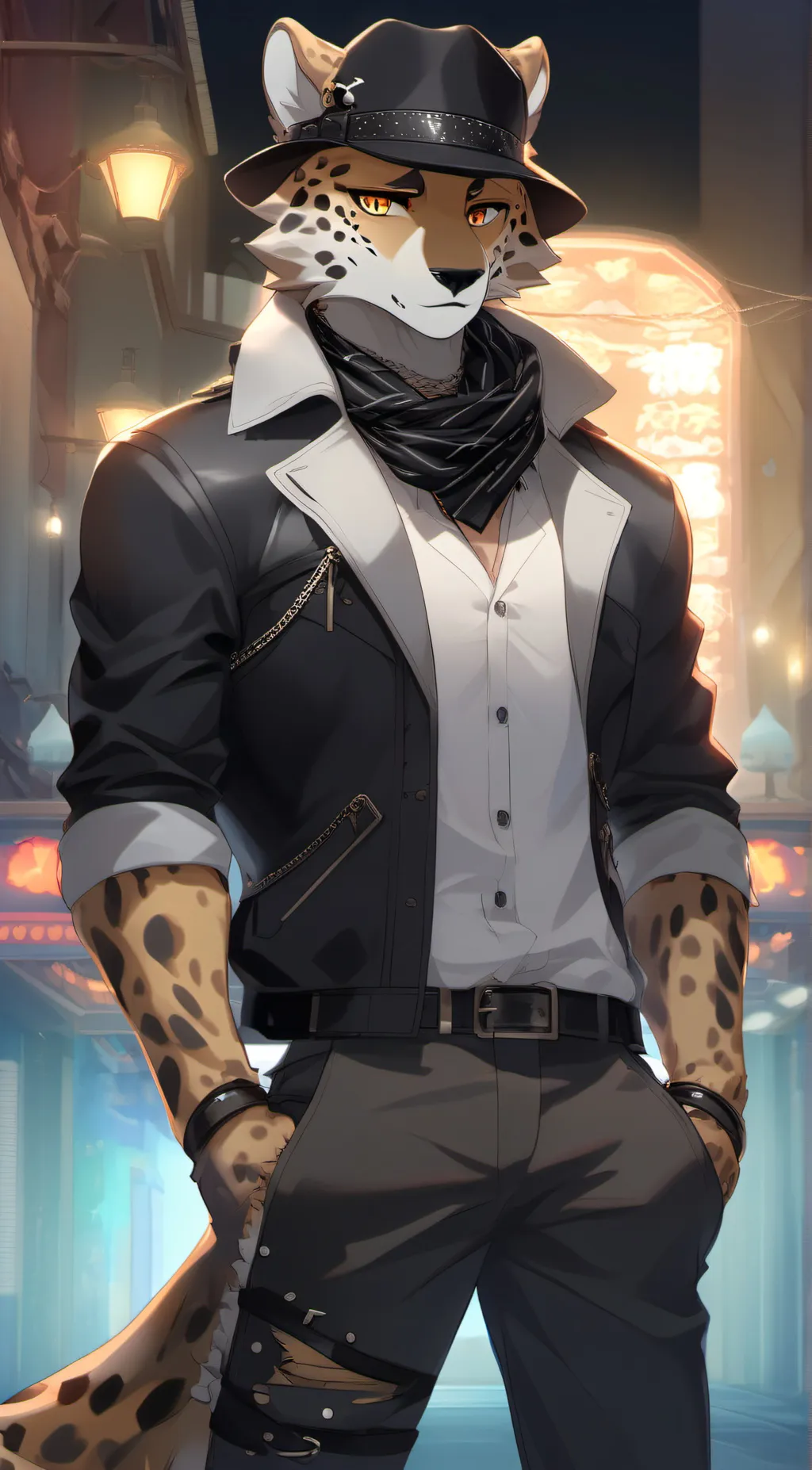 ai character: Yuki✨ background