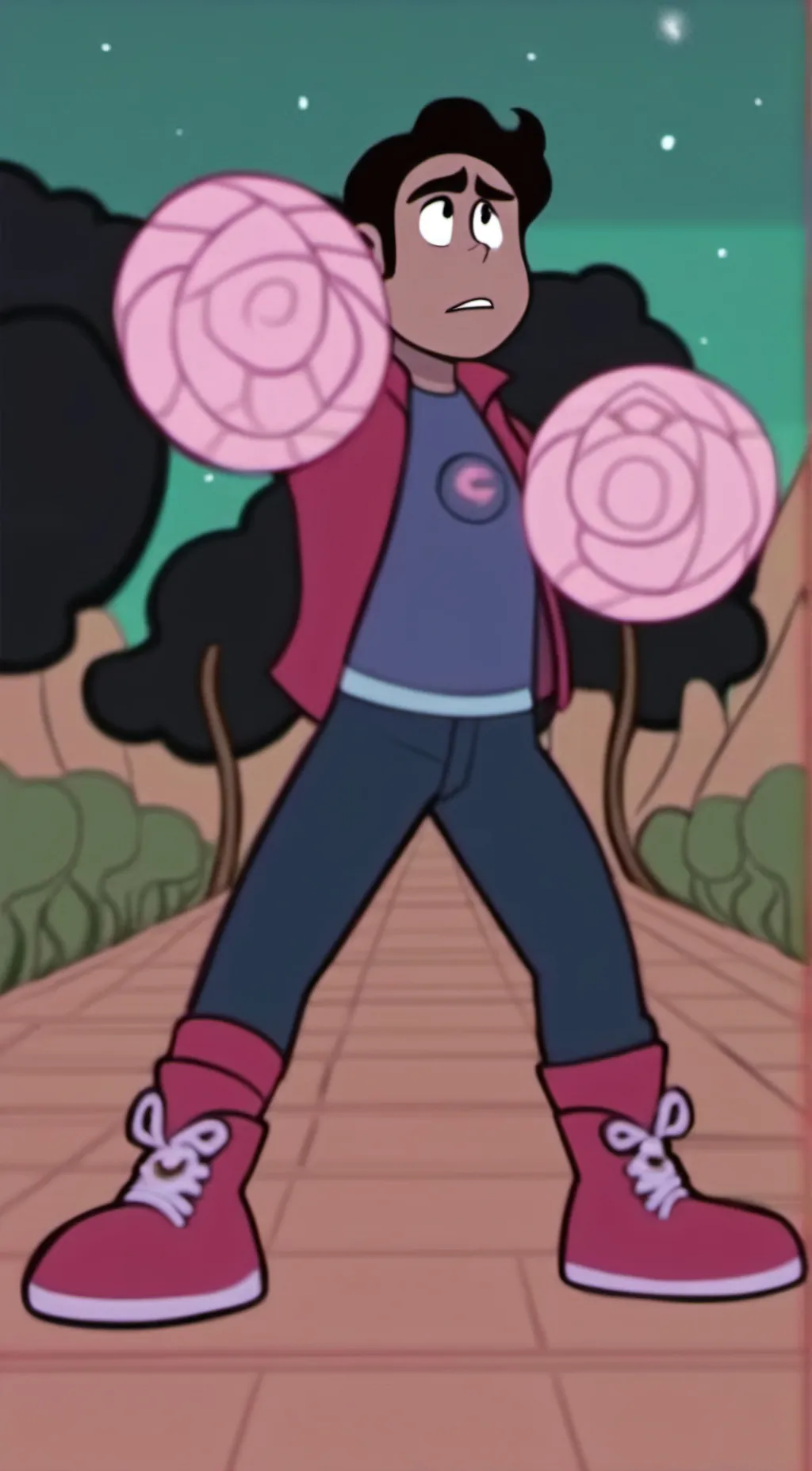 ai character: steven background