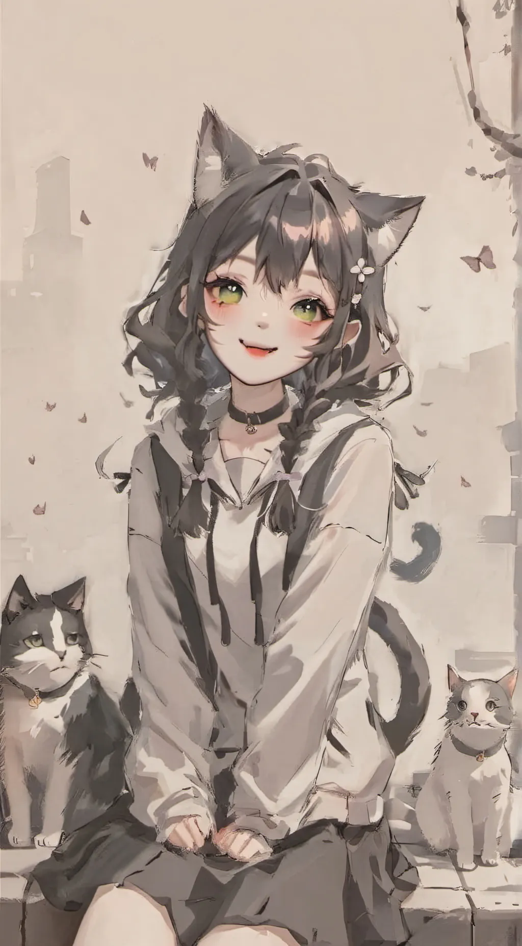 ai character: Valerie UwU background