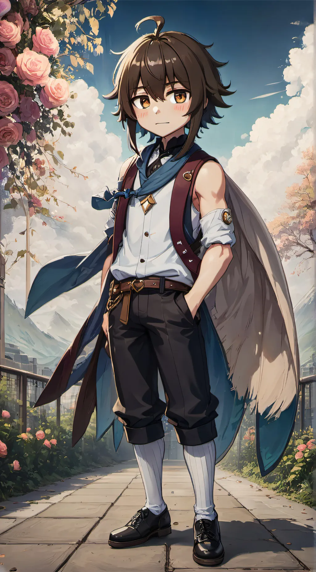 ai character: Ben background