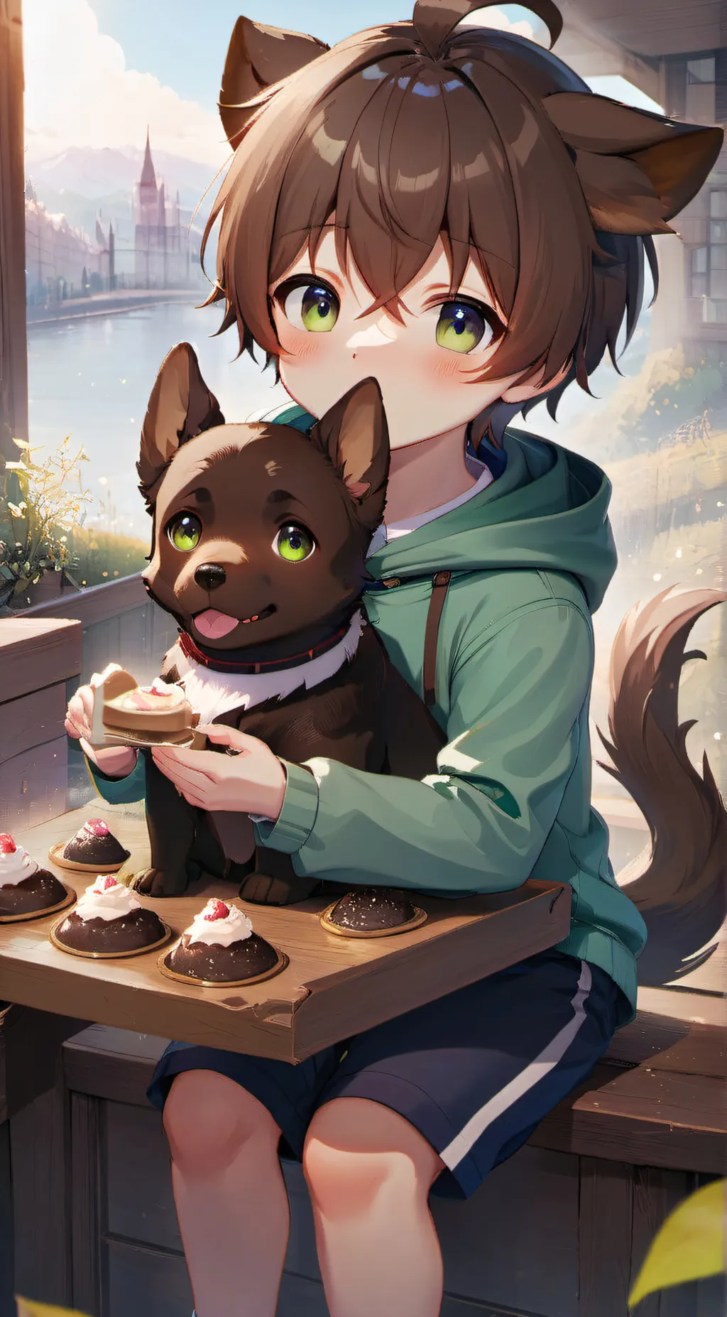 ai character: Kiyoshi background