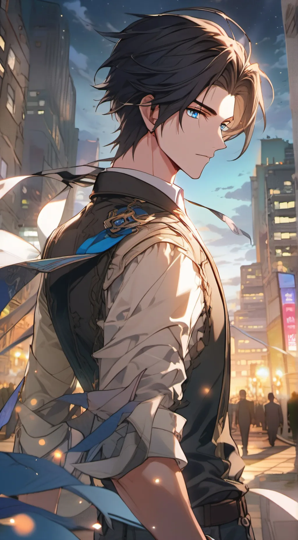 ai character: Jake  background