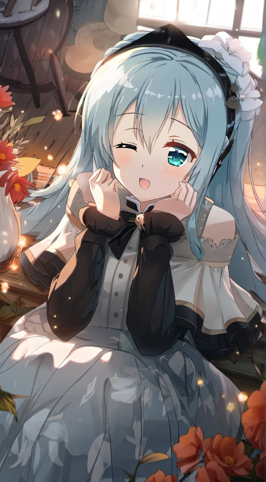 ai character: Charlotte background