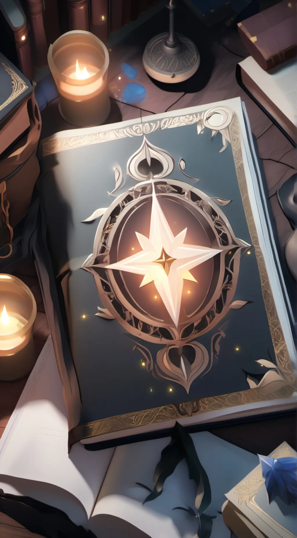 ai character: grimoire of growth background