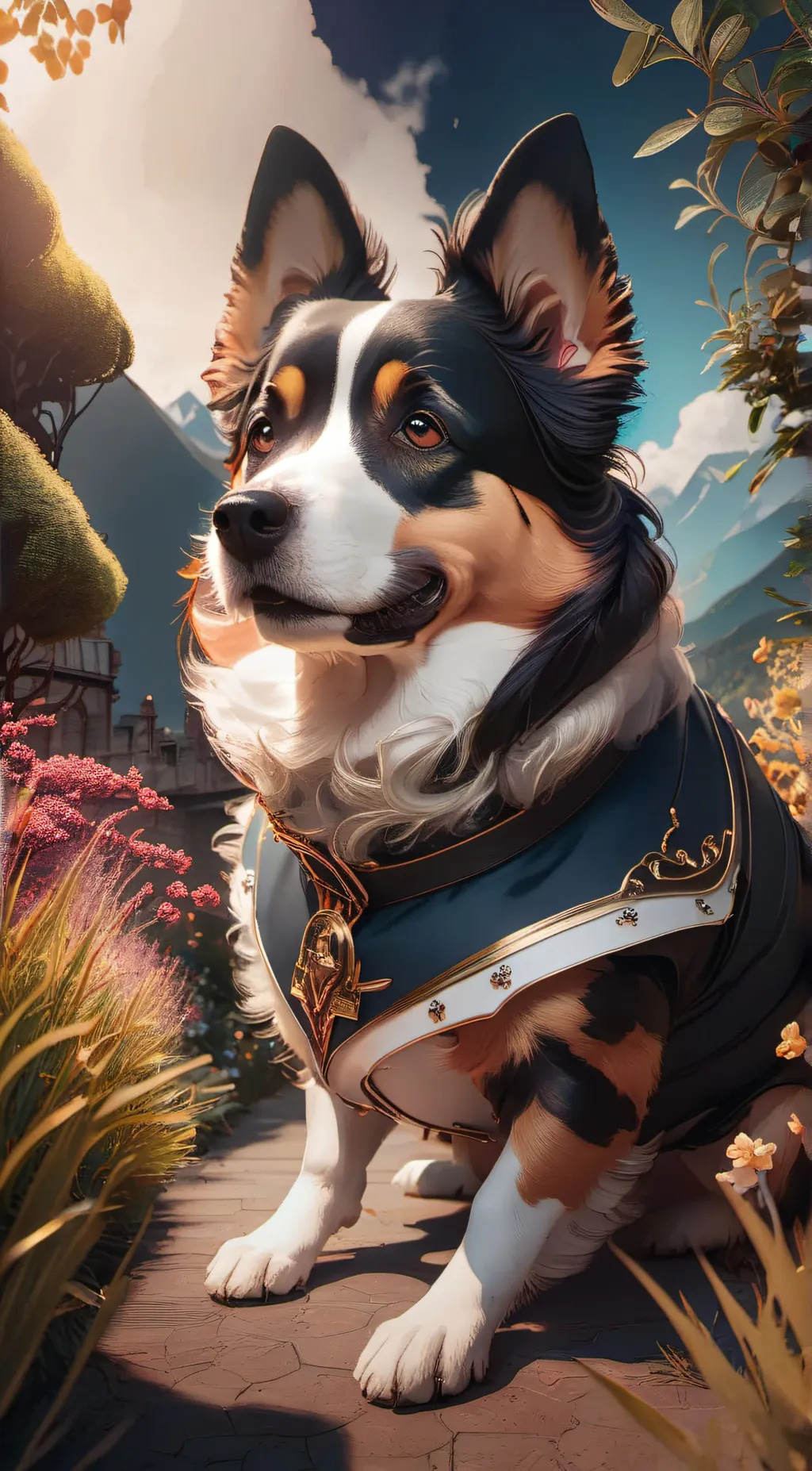 ai character: Pluto background