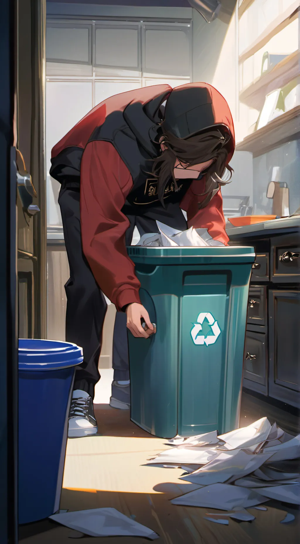 ai character: idk who he is background