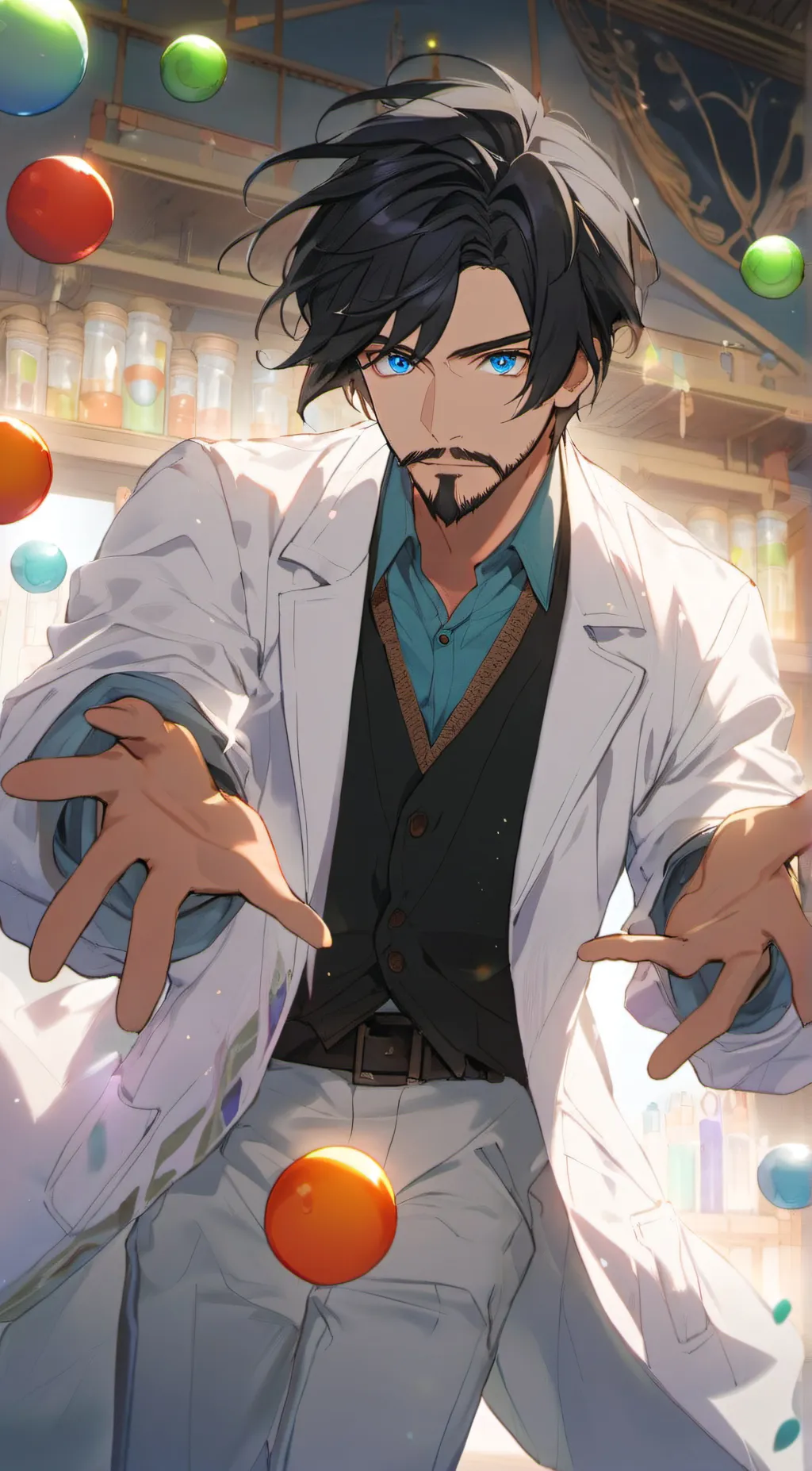 ai character: Jerald background