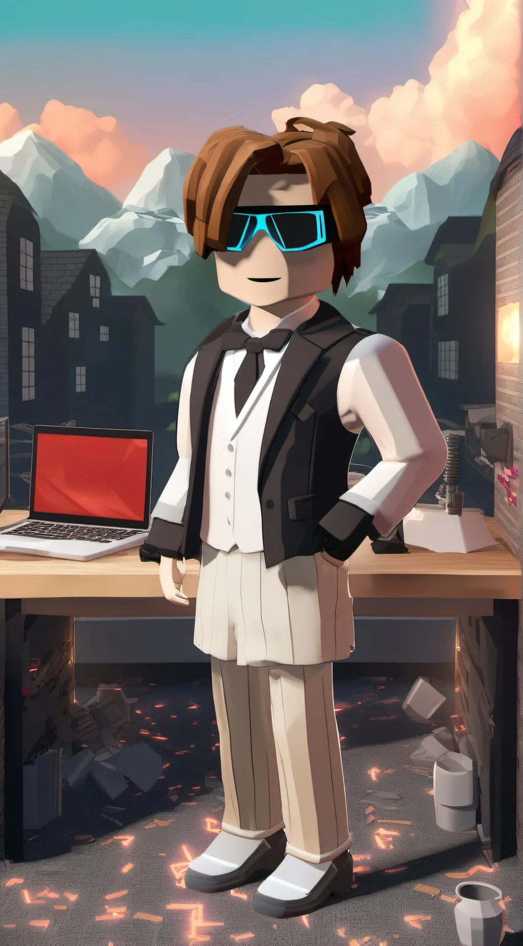 ai character: Tubers930 background