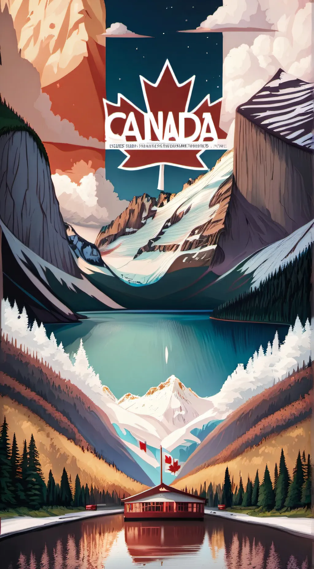 ai character: canada background