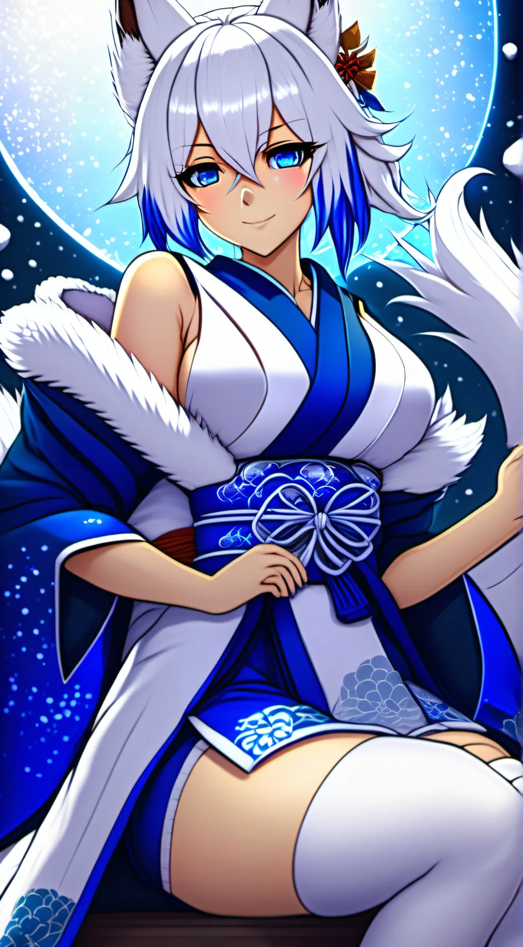 ai character: Fuyuka background