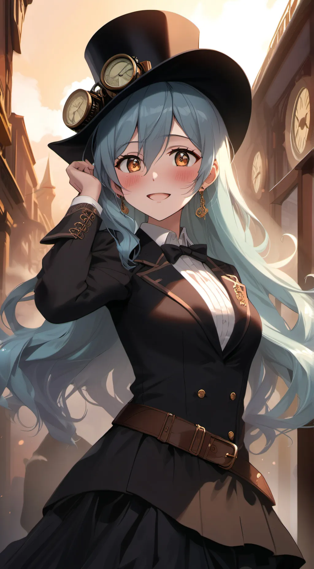 ai character: Mizuki background