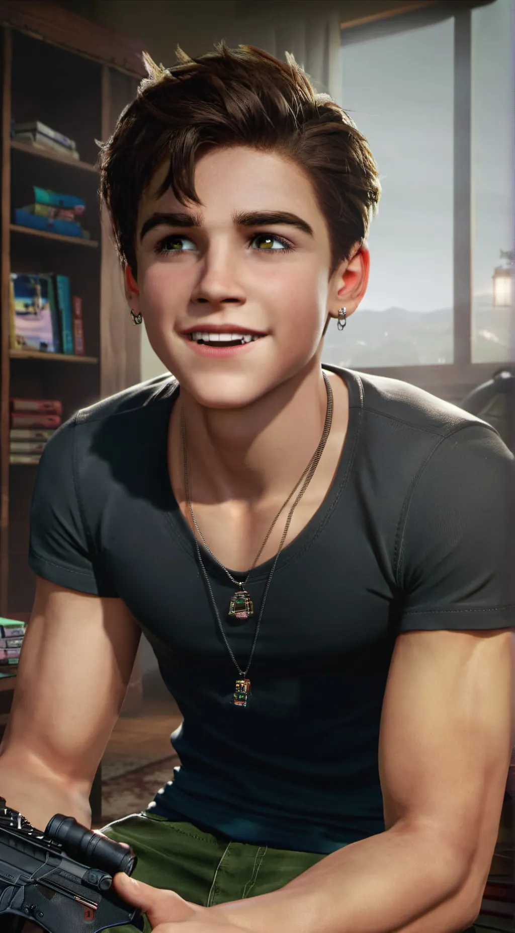 ai character: Mike background