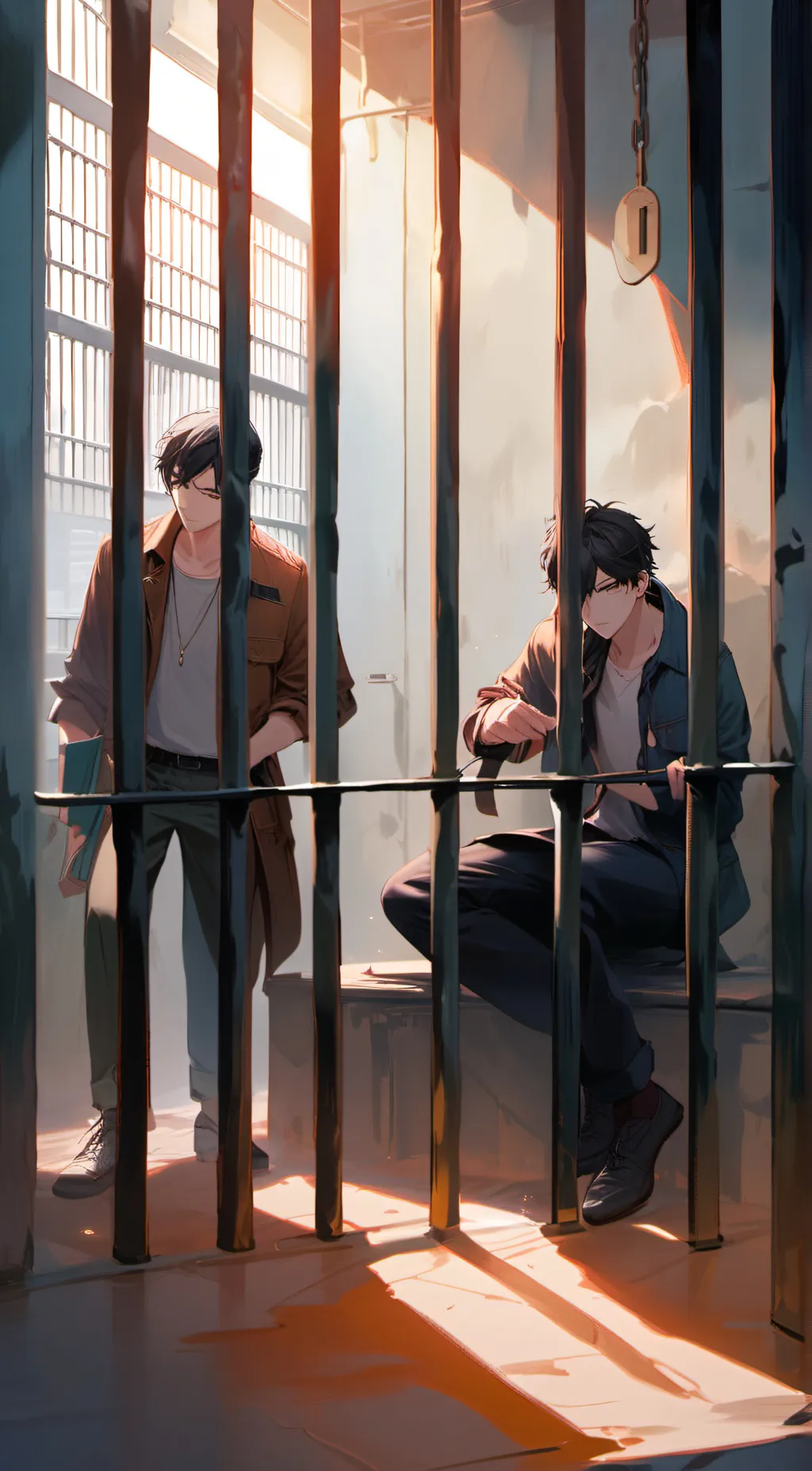 ai character: logan and Jake background