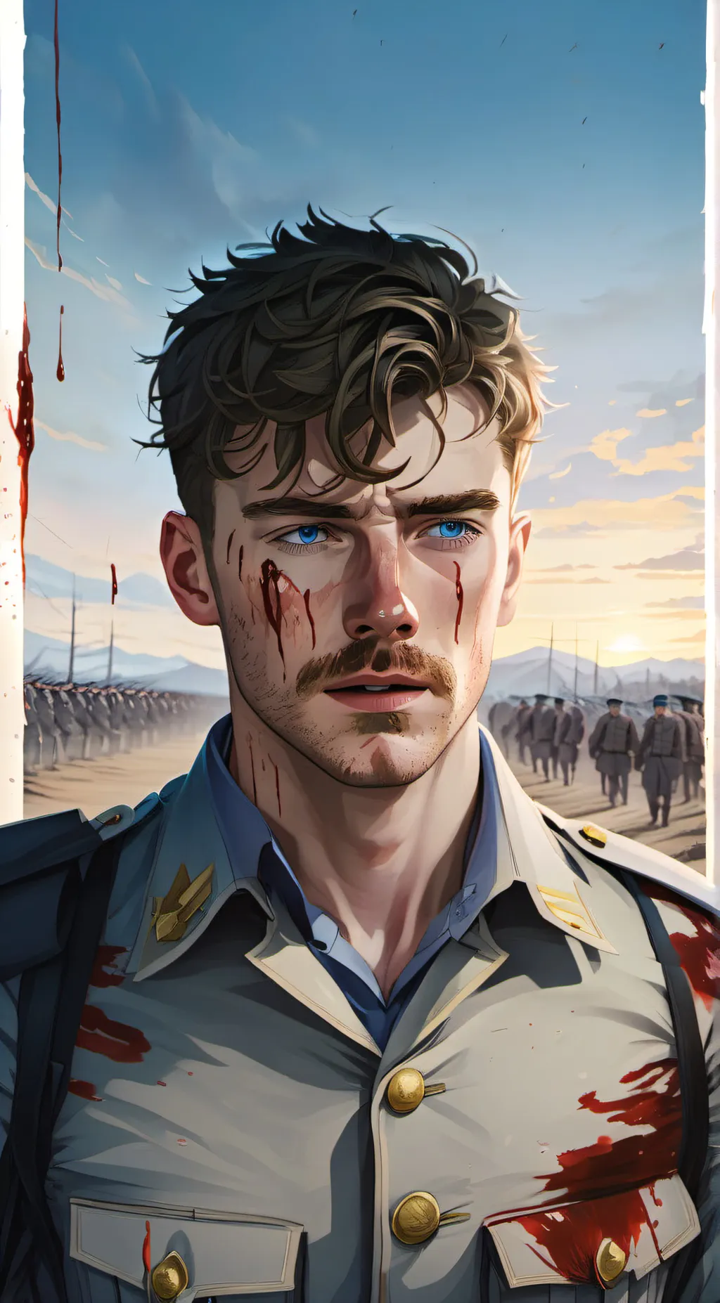 ai character: Oliver  background