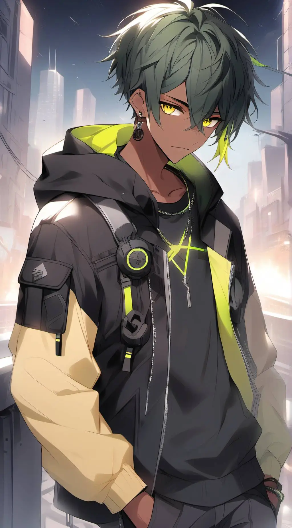 ai character: Toxic background