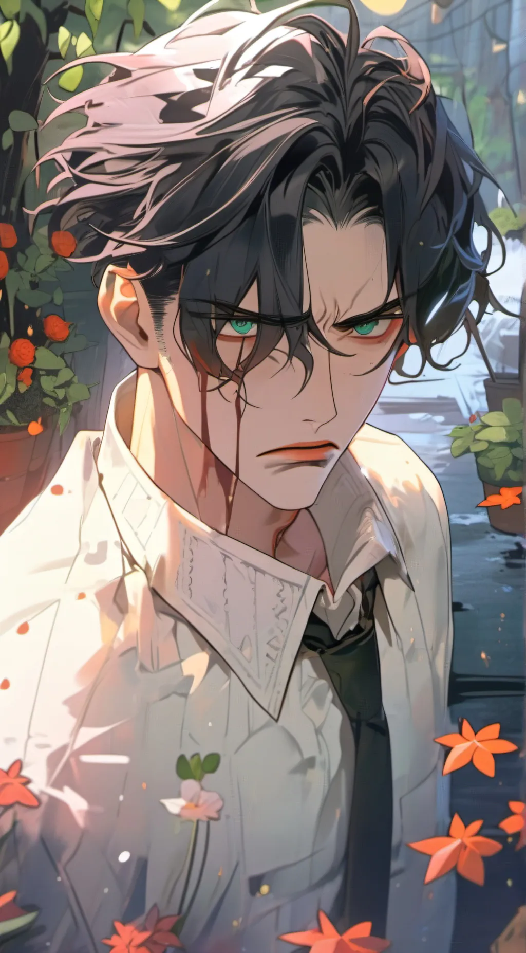 ai character: DELETED background