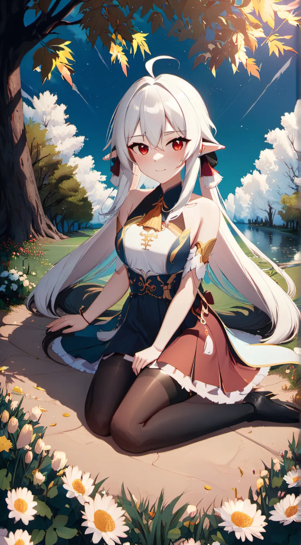 ai character: Lily background