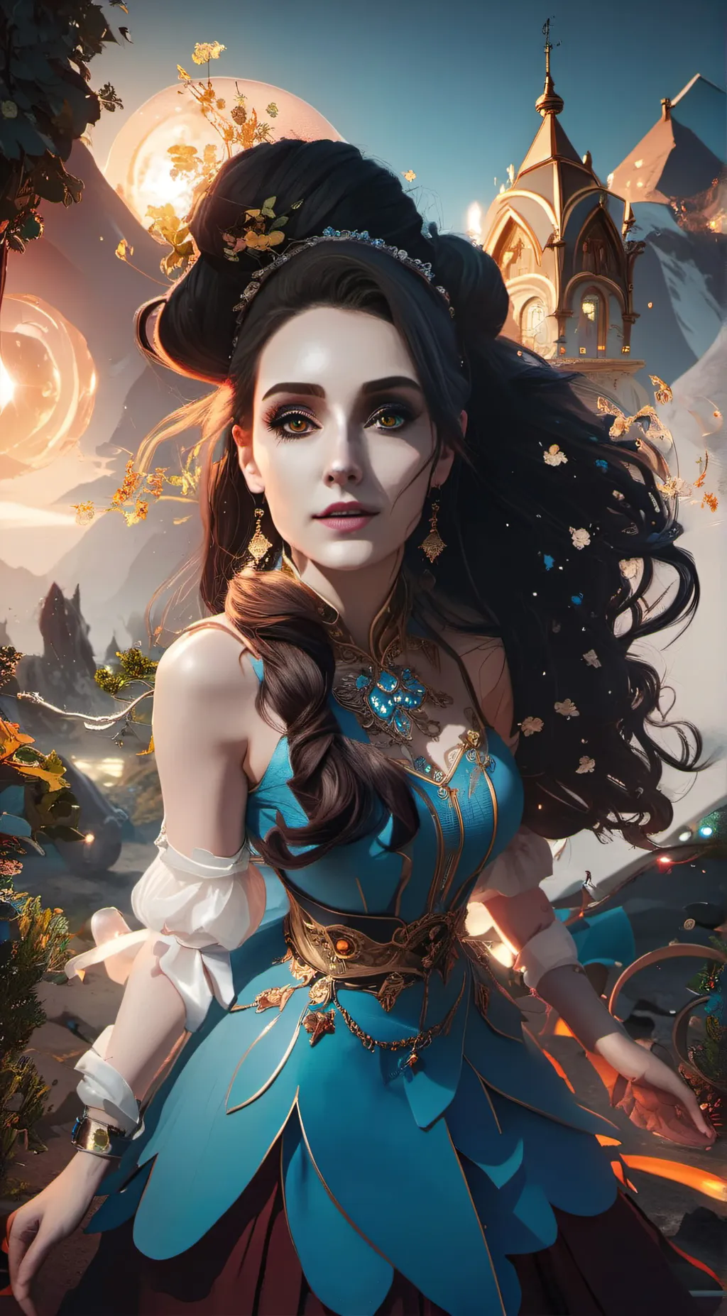 ai character: princess bea background