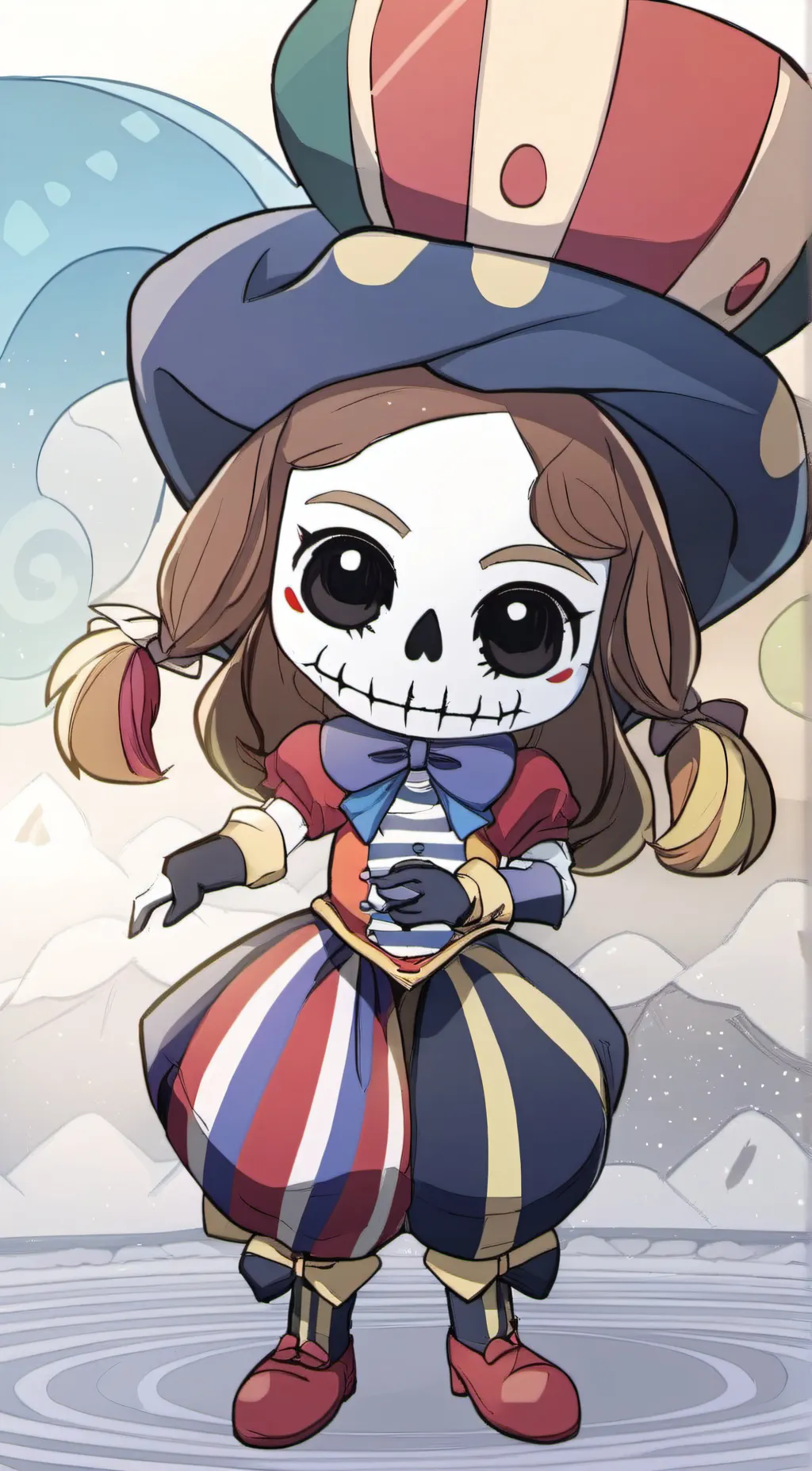 ai character: Pomni background