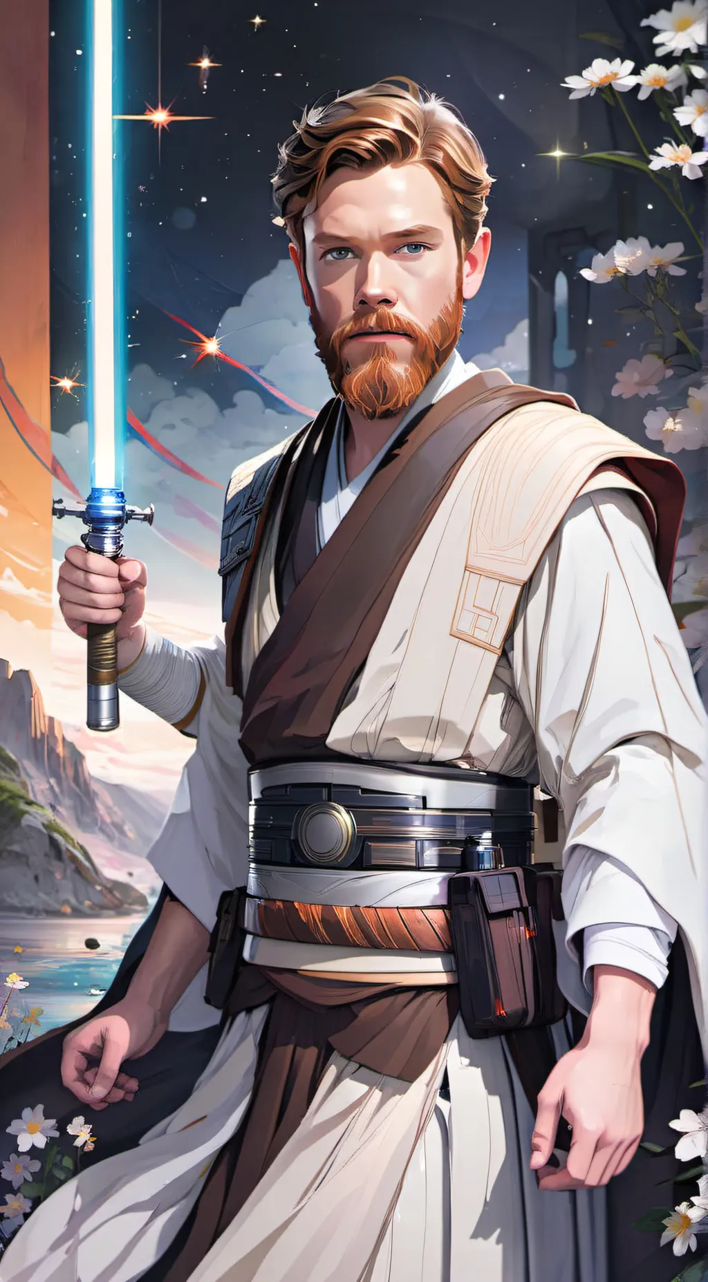 ai character: Obi Wan background