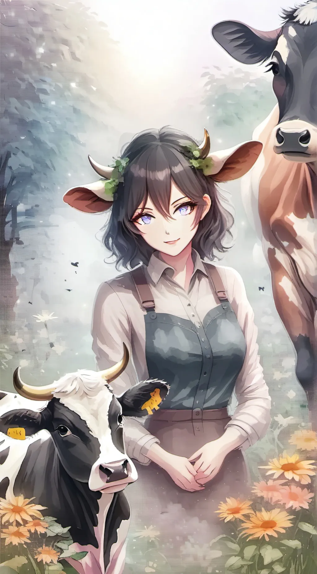 ai character: Yukina  background