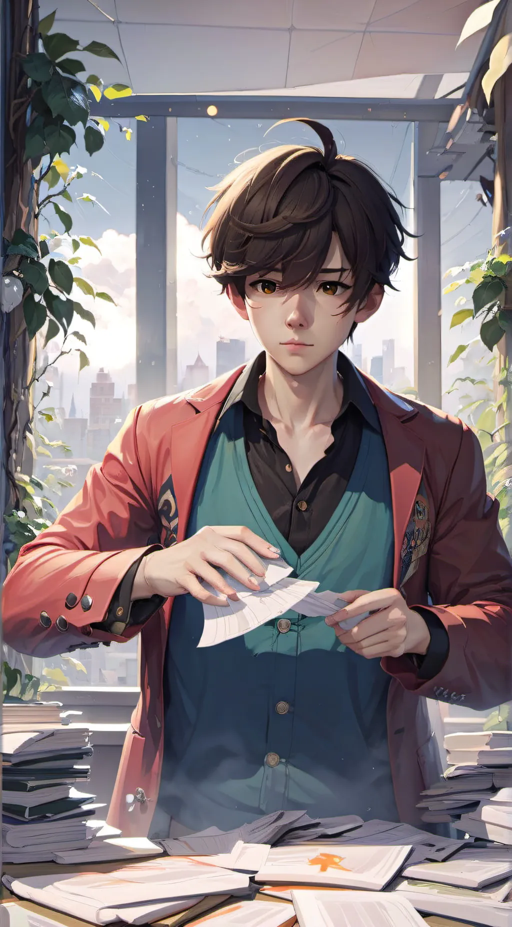 ai character: Jake background