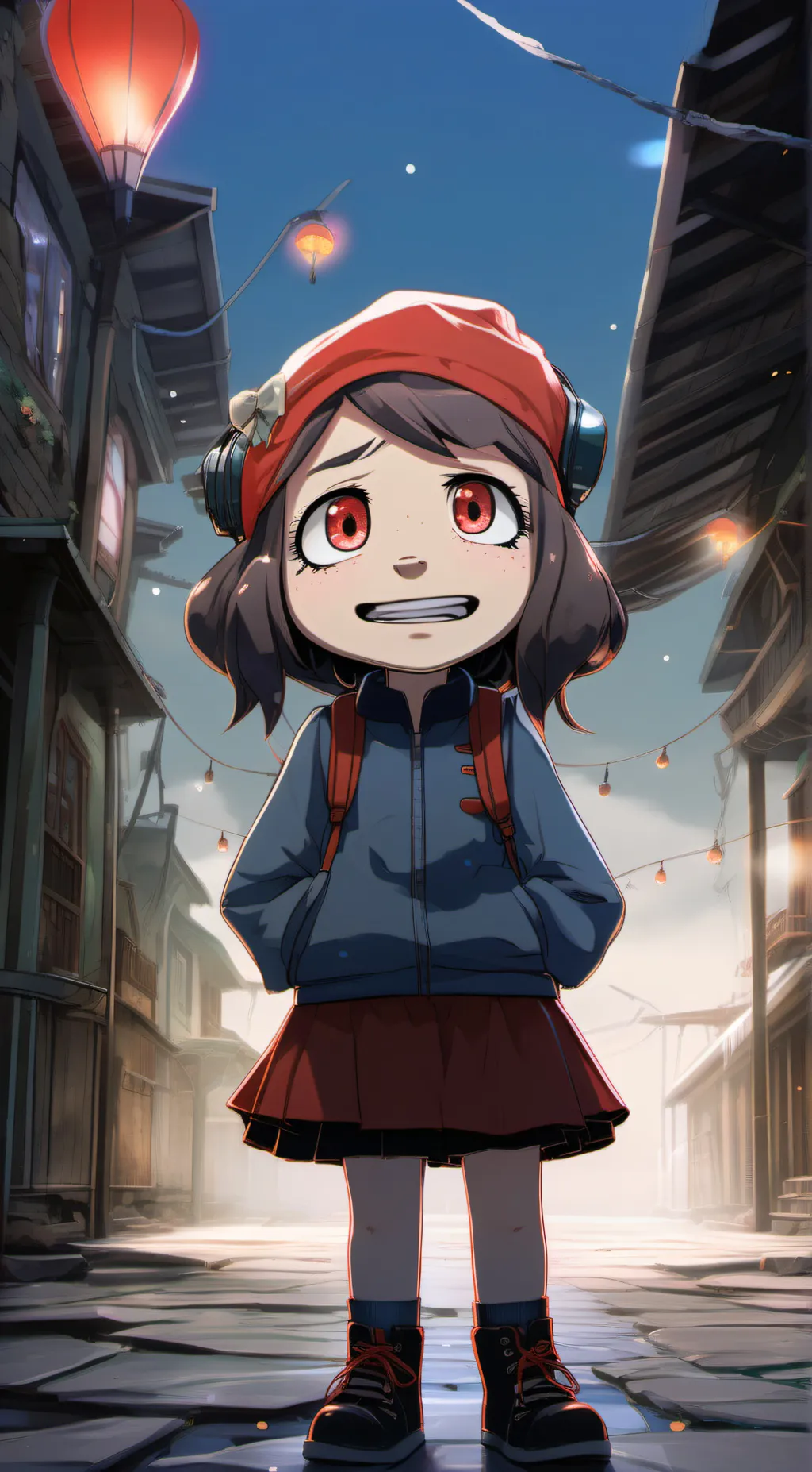 ai character: pomni background