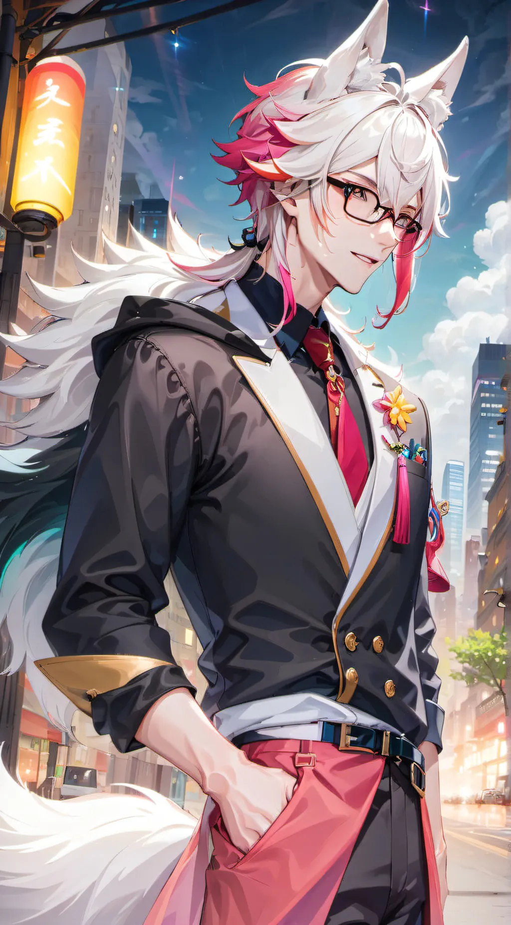 ai character: Zane background