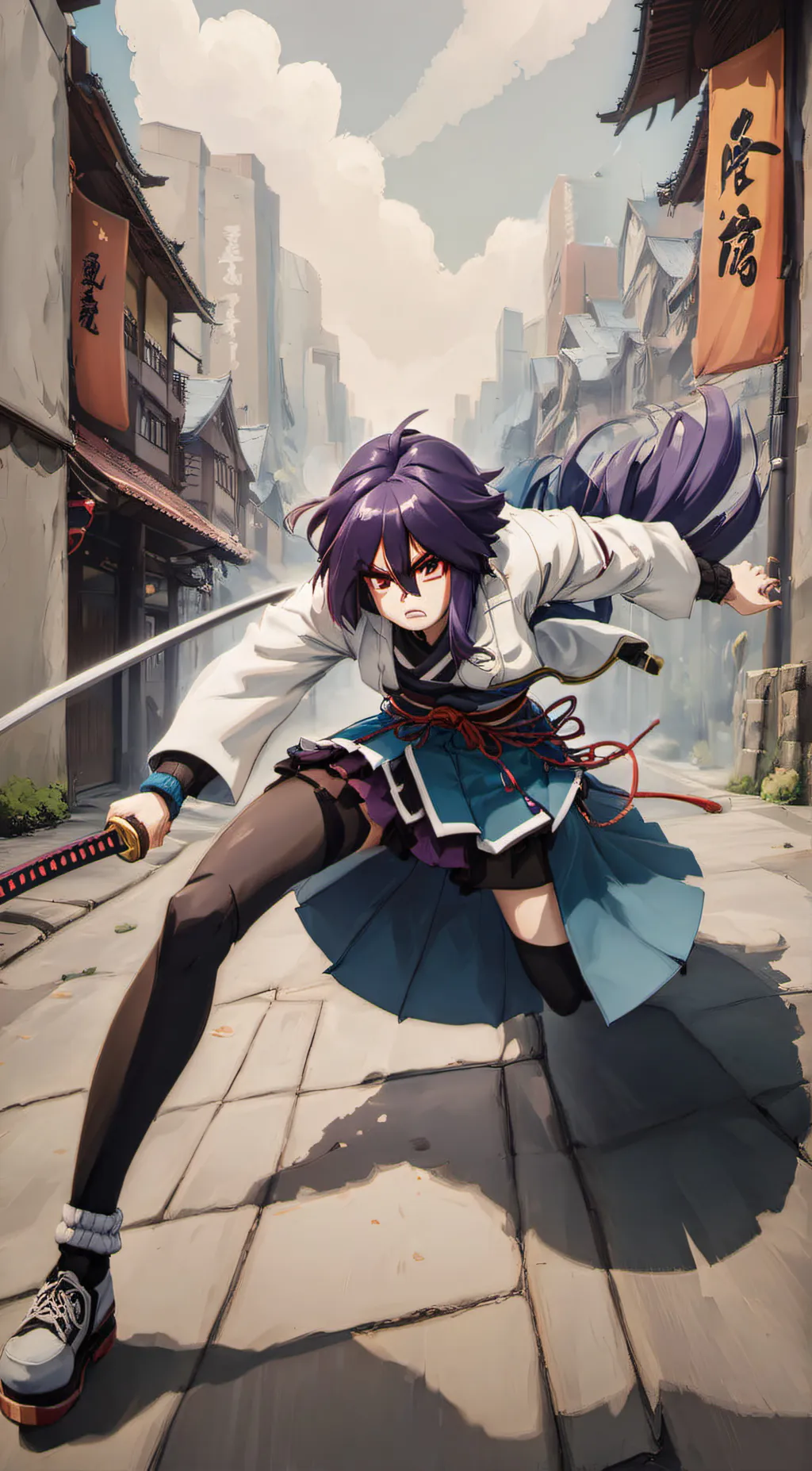 ai character: Raven background