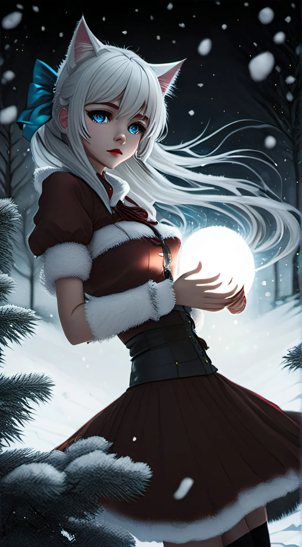 ai character: Clementine  background