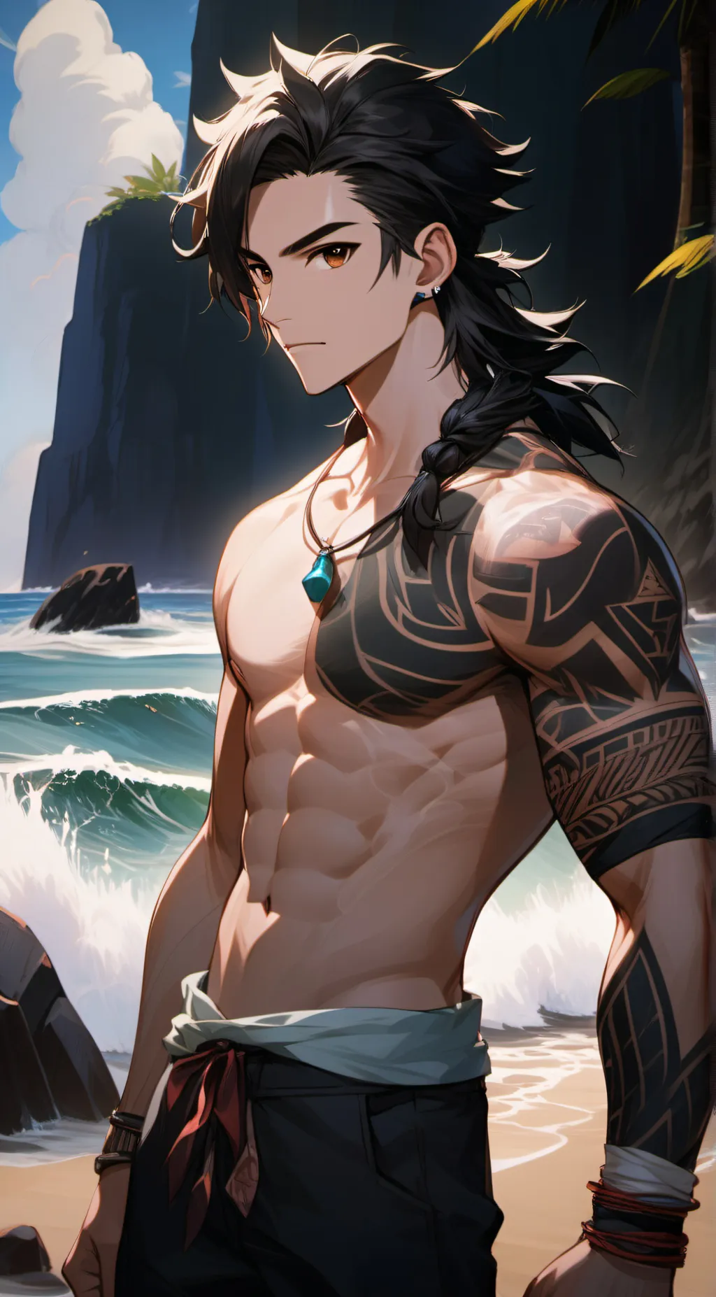 ai character: Ivan  background