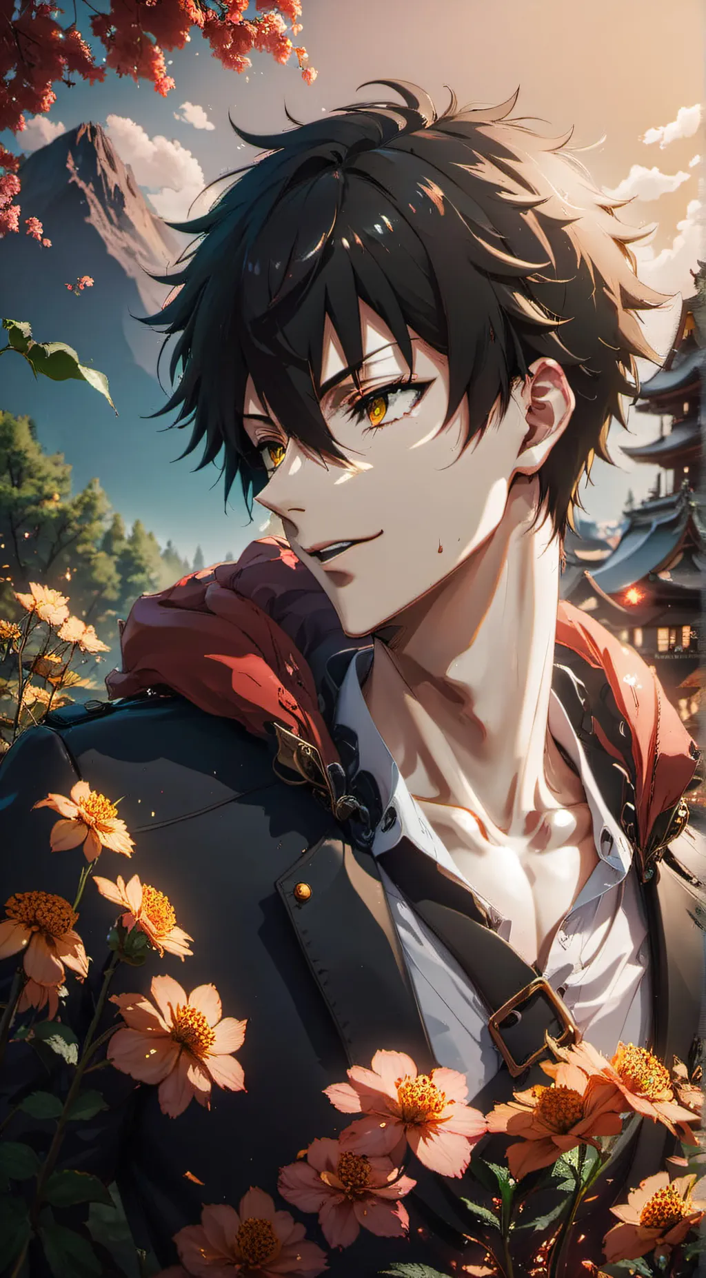 ai character: FUSHIGURO family background