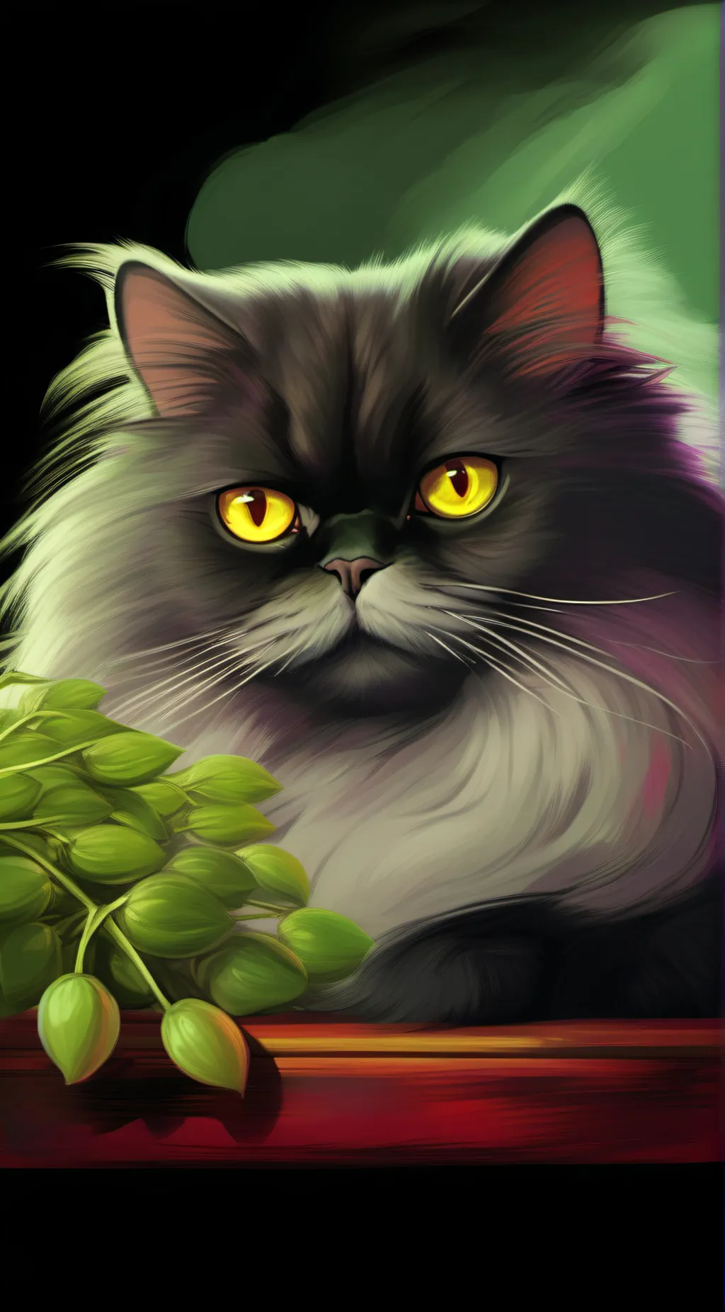 ai character: yellowfang background