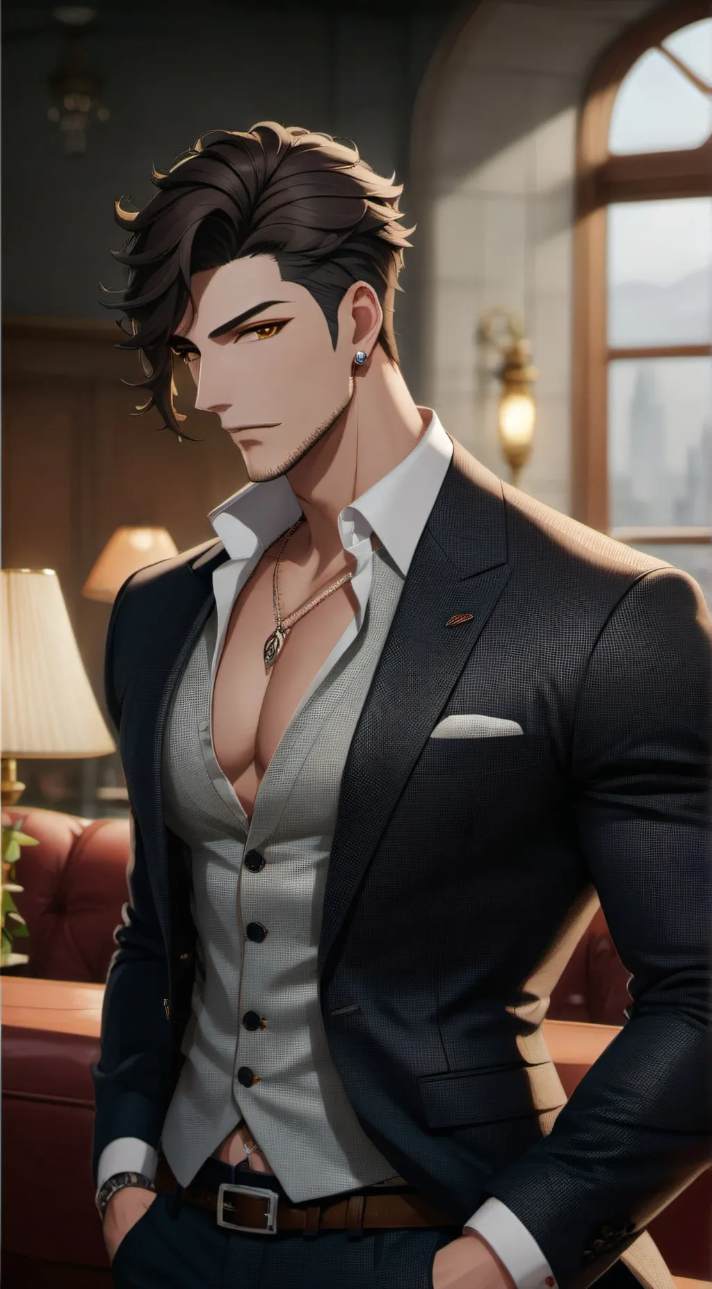 ai character: Jason  background