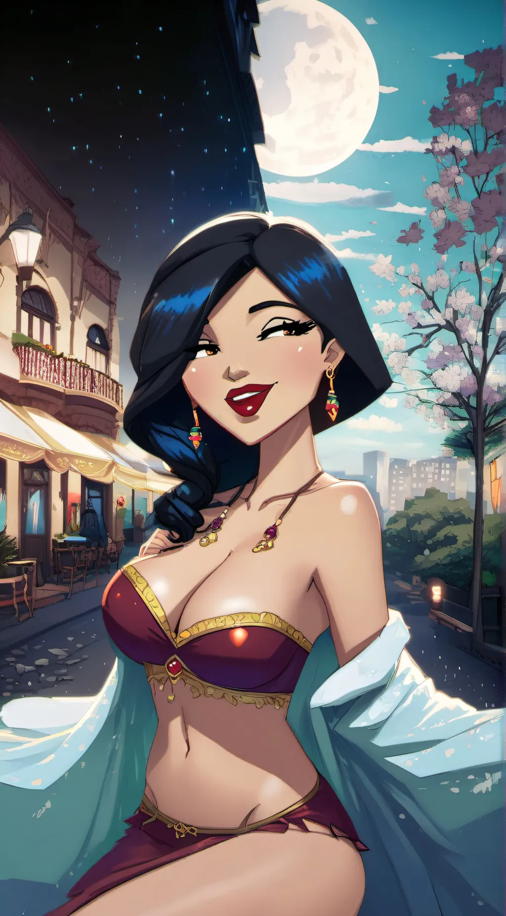 ai character: Amelia background