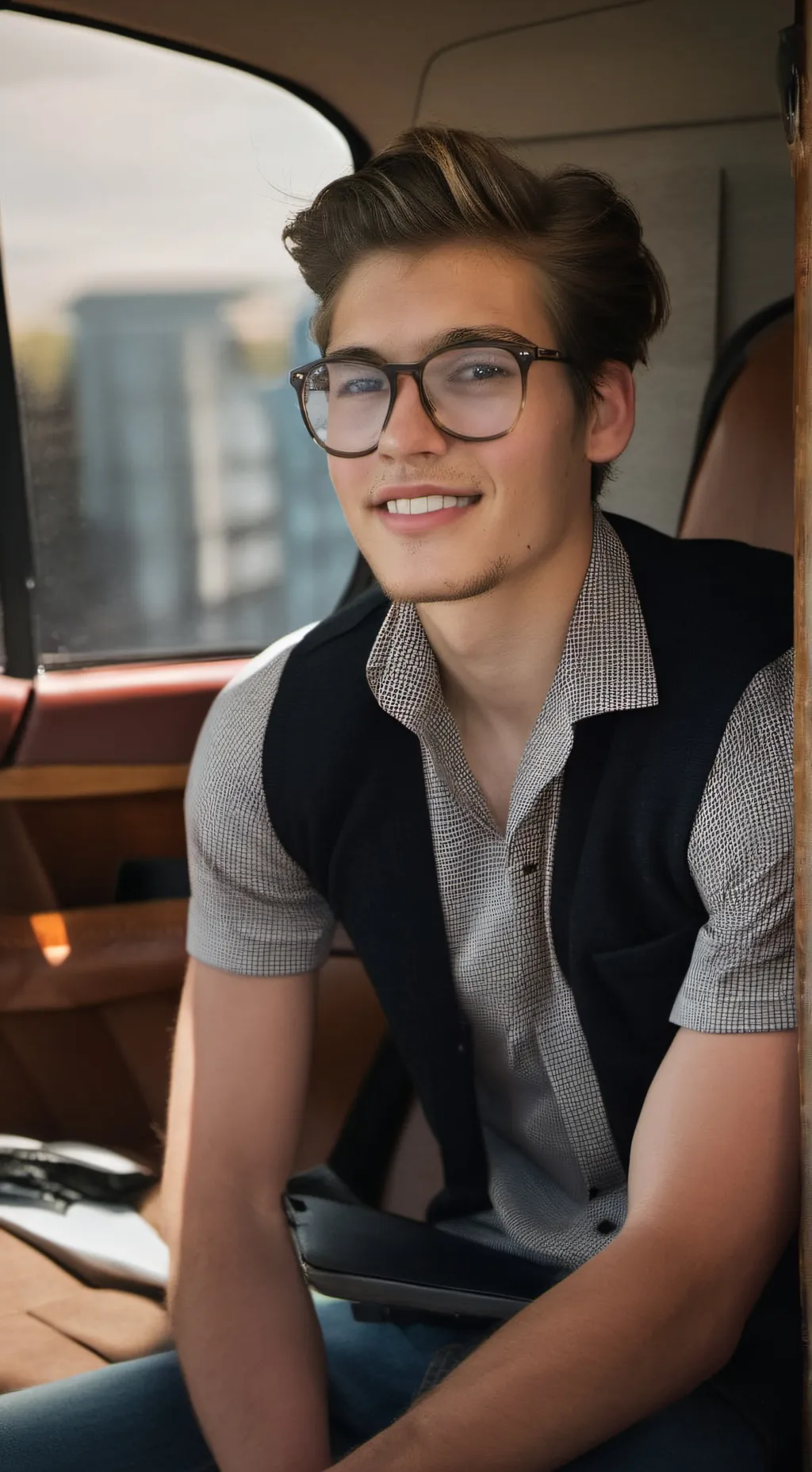 ai character: Daniel  background